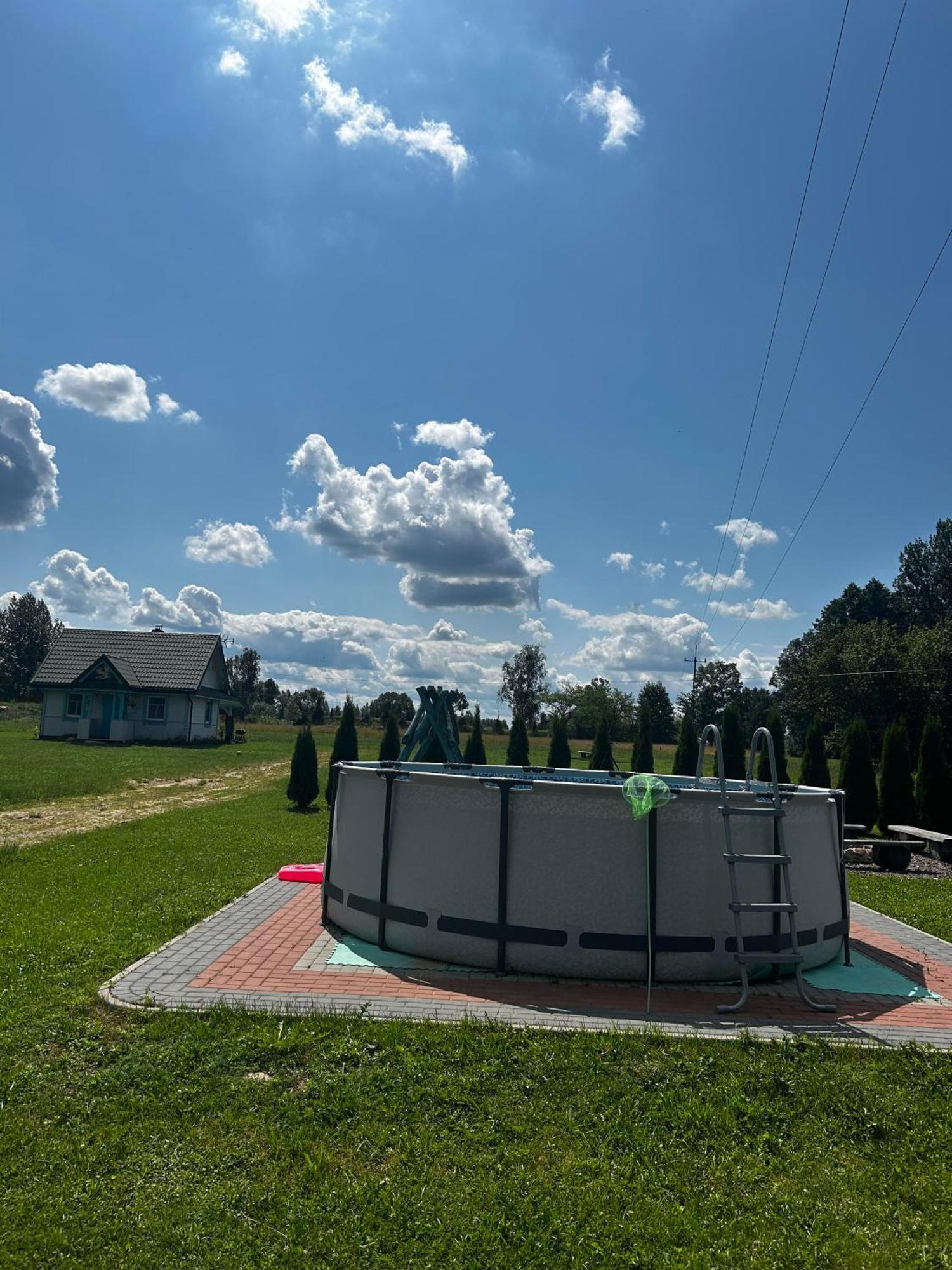 Dom Na Starym Goscincu Tiszyna Villa Dubicze Cerkiewne Bagian luar foto