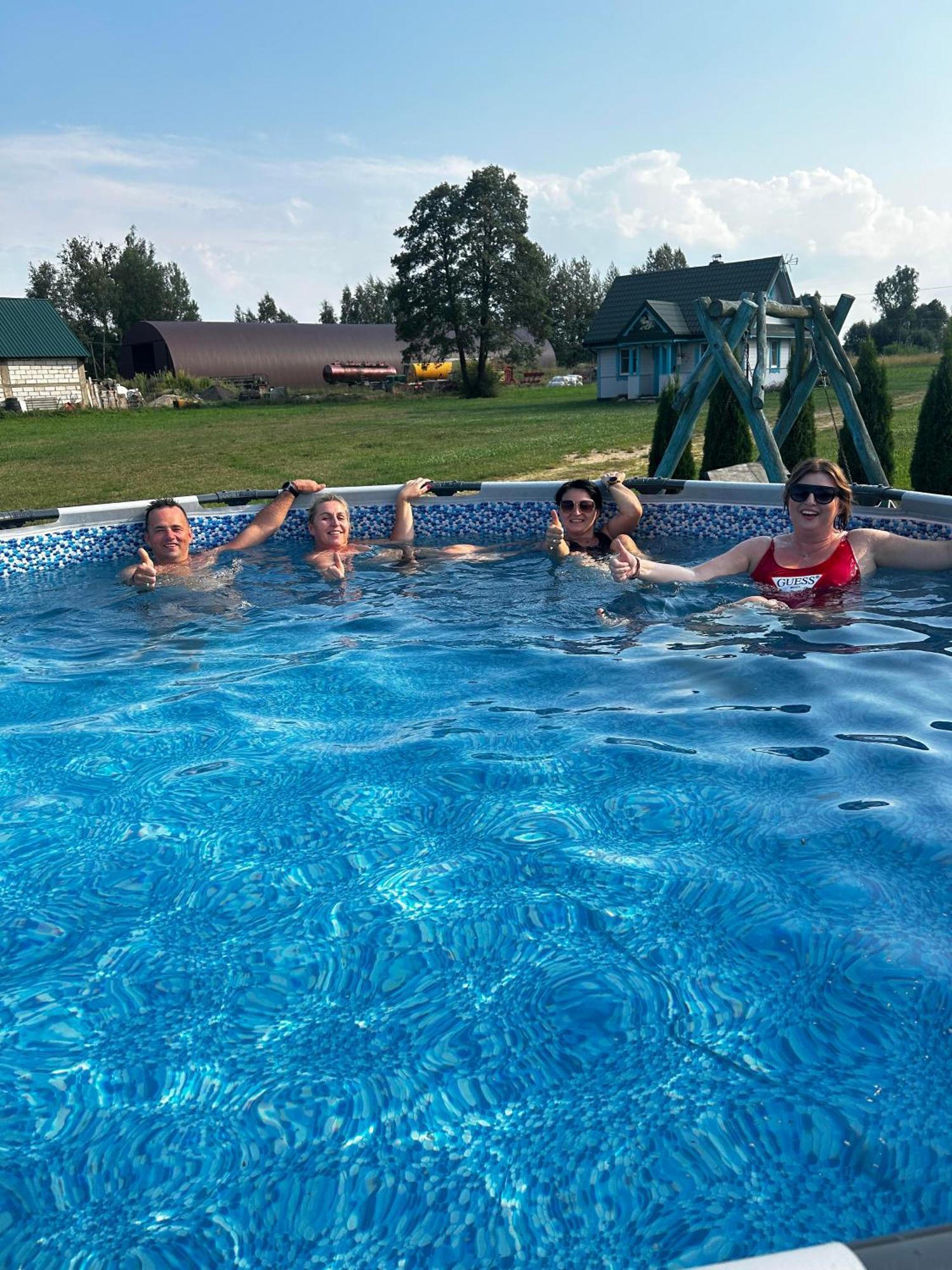 Dom Na Starym Goscincu Tiszyna Villa Dubicze Cerkiewne Bagian luar foto